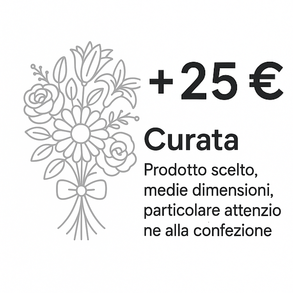 Torta Profiterole con Bouquet di Gigli Bianchi