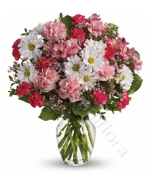 Bouquet di Fiorellini misti dai toni del rosa Fiori a Domicilio
