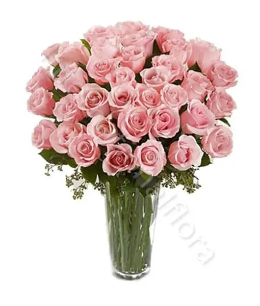 Bouquet di 36 Rose rosa Fiori a Domicilio